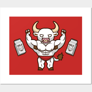 Bruno the Buff Bull Posters and Art